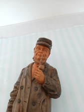 Alte schöne Holzfigur von 1965