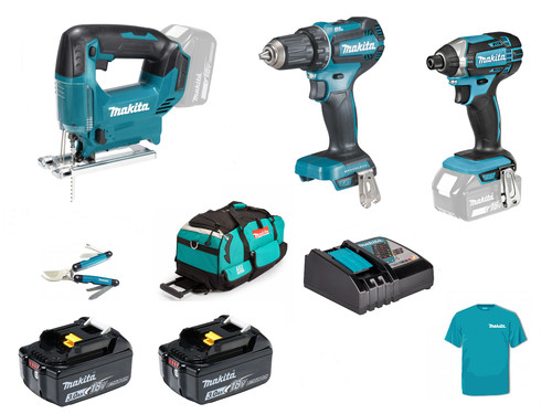 Makita combo set 18v - set,