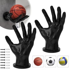 2 Stück Ballhalterung Wand Hand Ballständer Basketball Halterung Ballhalter Deko