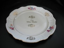 Spruchteller antik  Der lieben