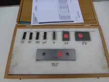 Endmasse MITUTOYO 0,2 bis 125 mm bis 2021 geeicht Parallelendmasse TOPPi