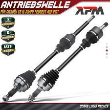 2x Antriebswelle Vorne ohne ABS ring Schaltgetriebe für Citroën Jumpy C5 Peugeot
