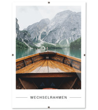 Rahmenloser Bilderrahmen Bildhalter Cliprahmen Fotorahmen Kunstglas Plexi Rahmen