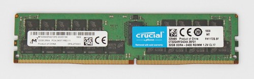 Crucial rdimm - crucial, (1x32gb)