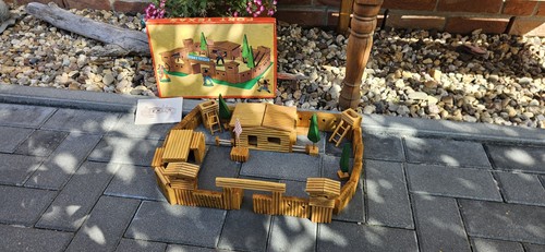 Holzbaukasten western stadt - western,