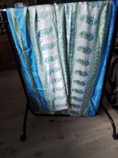 SARI indische Stoffe SEIDE