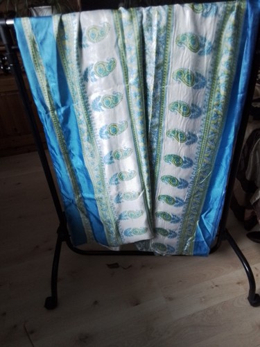 Sari indische stoffe seide - sari,