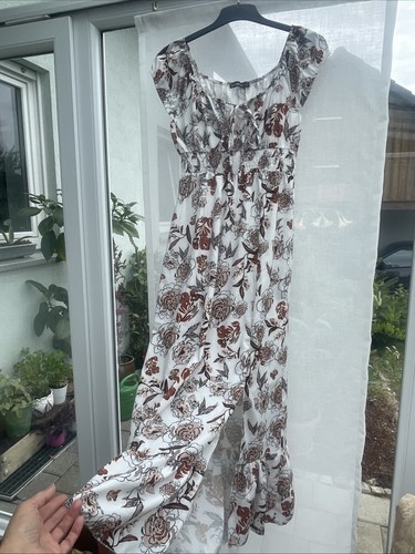 Damen carmen kleid lang - damen,