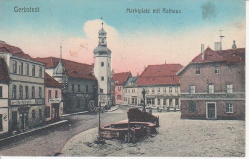 Gerbstedt marktplatz mit - gerbstedt,