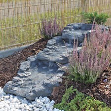 Bachlauf Bachlaufschalen Set für Garten Teich Bach Wasserfall Wasserlauf