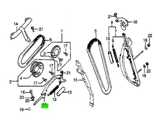Honda cb1100f nocken - cb1100f,