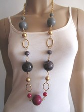 Modekette lang Damen Hals