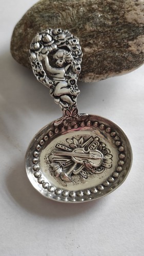 835 silber zierlöffel antik - 835,