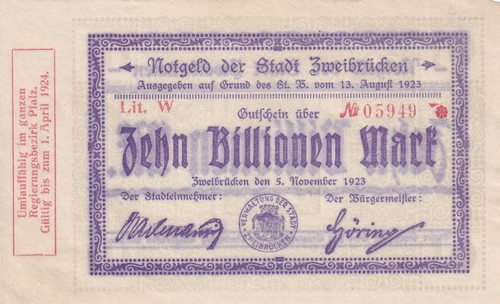 Zweibrücken stadt 10 - -,