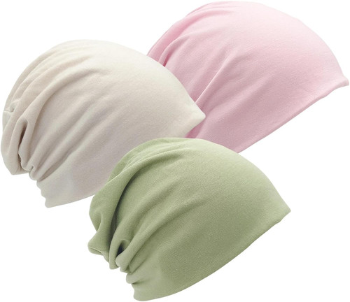 Damen baumwollmützen 3er set - damen,