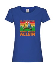 Ein Wellensittich kommt selten allein | Wellensittich Damen Shirt Weiß