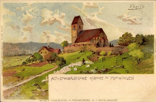 Künstler litho reiss fritz - künstler,