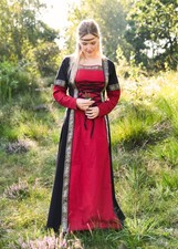 Mittelalterkleid Eleanor rot