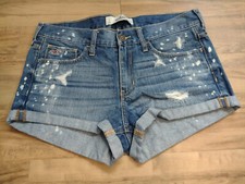 Hollister Damen Jeans Shorts Hot Pants W28