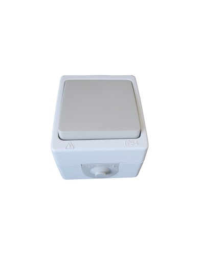 Aufputztaster ip54 10a 250v - aufputztaster,
