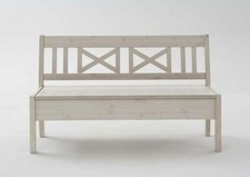 Massivholz Sitzbank 148cm