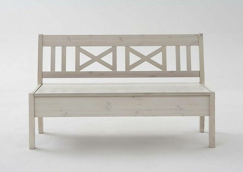 Massivholz sitzbank 148cm - massivholz,