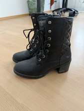 Damen Stiefeletten, Mustang, Schwarz