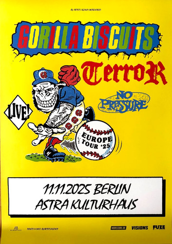 Gorilla biscuits 2025 - gorilla, berlin