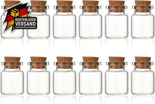 Mini Glasflaschen 12 Stück