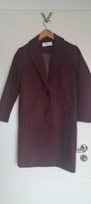 Mantel, Longjacke,Gr.34,Gr.XS,Herbstmantel,aubergine,lila,RR,gepflegt 