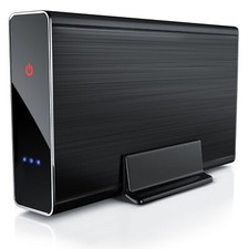 CSL USB 3.0 Super Speed 5 Gbit/s Festplattengehäuse 3,5" (extern) Case Alu