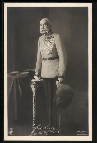 Ansichtskarte kaiser franz - kaiser,