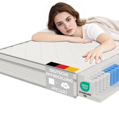 Taschen federkern matratze - federkern, 90