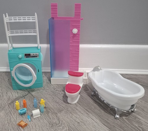 Barbie puppen bad wäsche - barbie,
