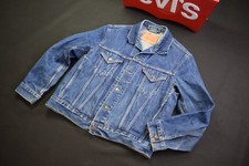 Levis Jeans Jacke Vintage Jacket Trucker Giacca Chaqueta Rock 70550 Denim Blau M