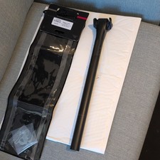 Zipp SL Speed Carbon Fahrrad Sattelstütze 27,2 mm, 400 mm Länge, 0 Zero Offset