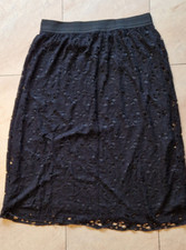 Damen Rock Me &I schwarz Spitze Gr. L Neu ohne Etikett