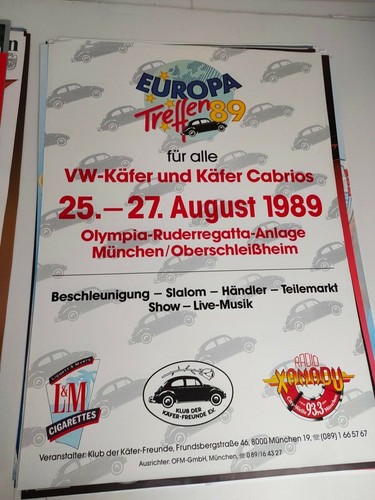 Plakat käfer - vw,