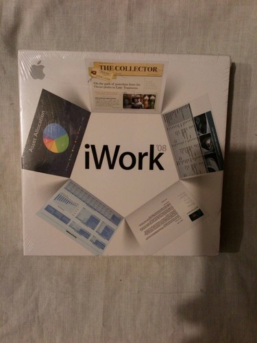 Original apple iwork 08 - apple, '08