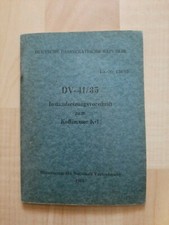 NVA Vorschrift A050/1/530 ehem DV-41/35 Instandsetzungsvorschrift zum Kollimator