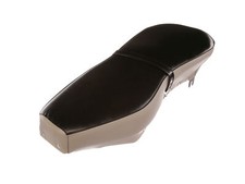 Sitzbank komplett schwarz-grau mit Riemen - für AWO-Sport