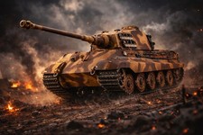 1/16 RC Königstiger tarn 1944