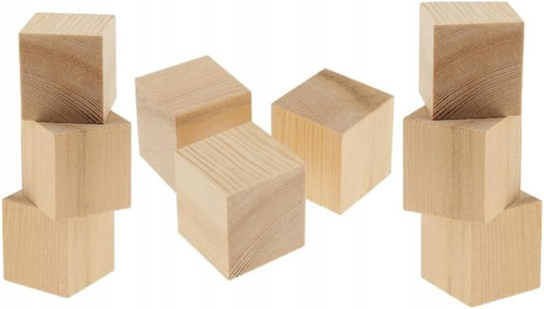 Würfel aus holz mit - x,
