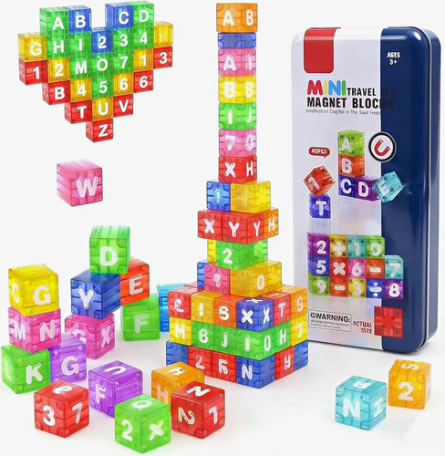 Mini travel magnet blocks - travel,
