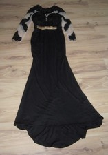 Langes Abendkleid Gr. XS S 34