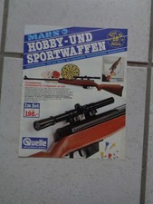 Vintage Quelle Prospekt 1986 Hobby- und Sportwaffen