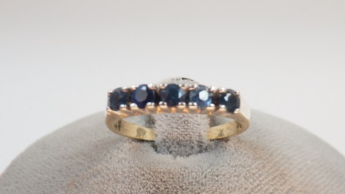 Schöner saphir vorsteck ring - schöner,