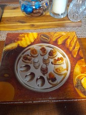 Eierplatte S.U.S. Tafelglanz 6386 rund, 3 Salzstreuer,rostfreier Edelstahl 18/10