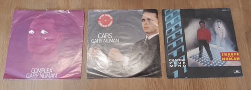 Gary numan konvolut 3 x - -,