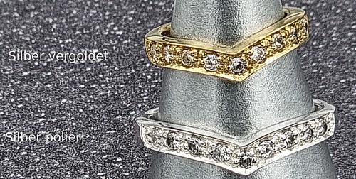 Sterling silber 925 ring - silber,